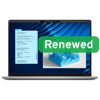 DELL Renewed | Grade A | Latitude 5455 Grey | 14 | Snapdragon X1P42100 | 16GB | Adreno X1-45 | 512 GB | UK Backlit | N | Windows 11 Pro